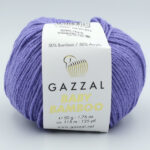 Пряжа Gazzal Baby Bamboo 95221 сиреневый
