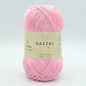 Пряжа Gazzal Giza Matte 5596 рожевий