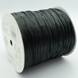 Ispie Raffia – Black pearl/Чорна перлина