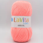 Пряжа LaVita Kristal 4143 персиковий