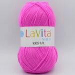 Пряжа LaVita Kristal 4144 розовый