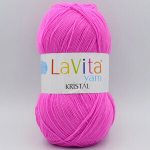 Пряжа LaVita Kristal 4144 рожевий