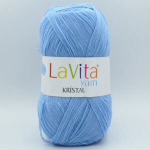Пряжа LaVita Kristal 5049 блакитний