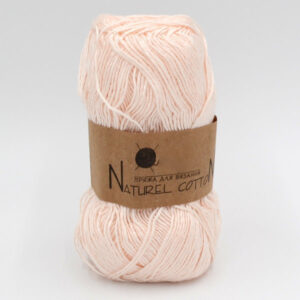 Пряжа Naturel Cotton ніжно-персиковий перламутр