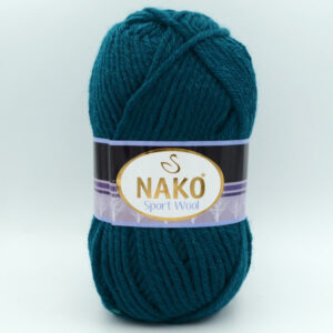 Пряжа Nako Sport Wool 2273 петроль
