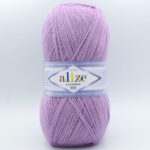 Пряжа Alize Lanagold 800 сиреневый 166
