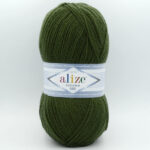 Пряжа Alize Lanagold 800 хаки 29
