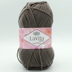 Пряжа LaVita Natali 0736 сіро-бежевий