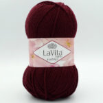 Пряжа LaVita Natali 9572 бордо