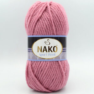 Пряжа Nako Sport Wool 2276 суха троянда