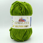 Пряжа Himalaya Dolphin Baby 80371 зеленый