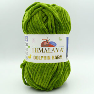 Пряжа Himalaya Dolphin Baby 80371 зеленый