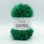 Пряжа YarnArt Samba 78 зеленый