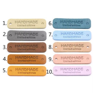 Замшева нашивка HANDMADE Limited edition
