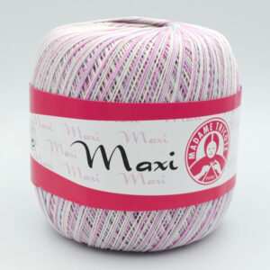 Пряжа Madame Tricote Maxi 6053 мятно-розовый меланж