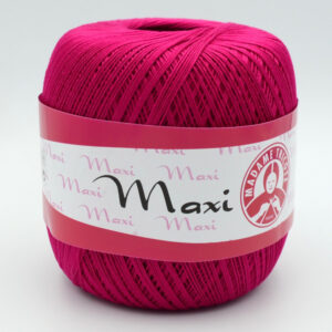 Пряжа Madame Tricote Maxi 6358 малиновый