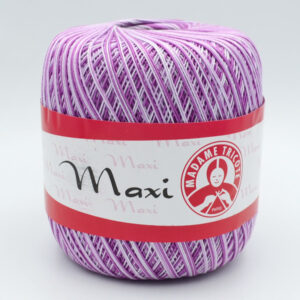 Пряжа Madame Tricote Maxi 6379 (379) сиреневый меланж