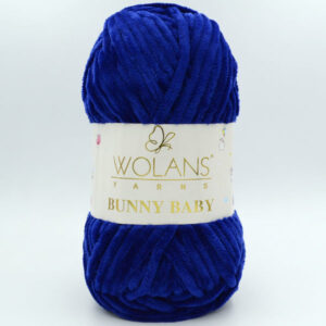Пряжа Wolans Bunny Baby 100-68 індіго