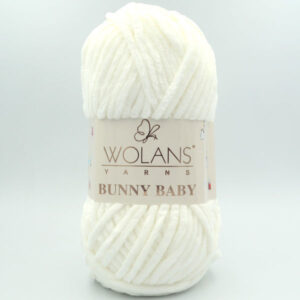 Пряжа Wolans Bunny Baby 100-71 перлина