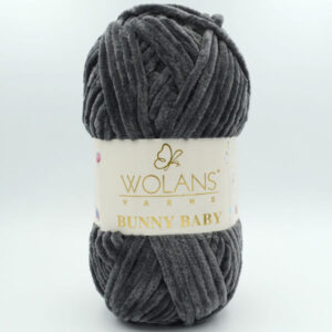 Пряжа Wolans Bunny Baby 100-76 графит