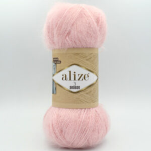 Пряжа Alize 3 Season 271 рожева пудра