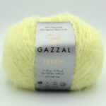 Пряжа Gazzal Teddy 6533 желто-салатовый