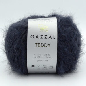 Пряжа Gazzal Teddy 6538 графіт