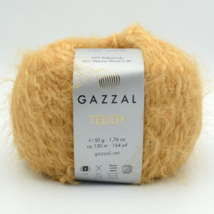 Пряжа Gazzal Teddy 6539 пісочно-бежевий