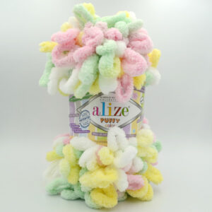 Пряжа Alize Puffy Color 5862