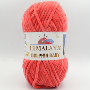 Пряжа Himalaya Dolphin Baby 80312 коралловый