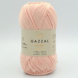 Пряжа Gazzal Giza Matte 5597 персиковий