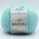 Пряжа Gazzal Wool 175 бирюзовый 321