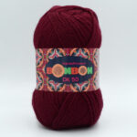 Пряжа Nako Bonbon DK 50 бордо 98220