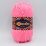 Пряжа Nako Bonbon DK 50 ярко-розовый 98239