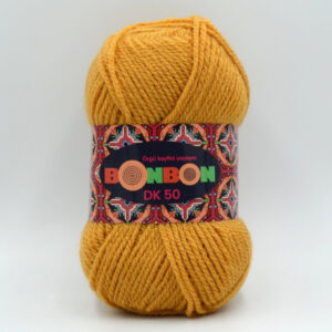 Пряжа Nako Bonbon DK 50 гірчичний 98415