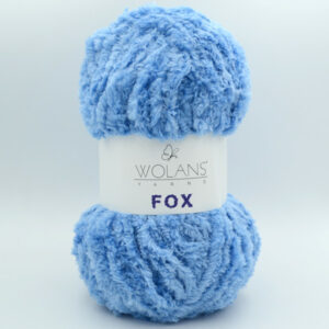 Пряжа Wolans Fox 110-35 синьо-блакитний