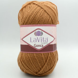 Пряжа LaVita Gonca 7211 світло-коричневий
