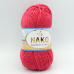 Пряжа Nako Baby Marvel 11013 (9040) красно-малиновый