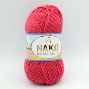 Пряжа Nako Baby Marvel 11013 (9040) червоно-малиновий