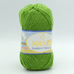 Пряжа Nako Baby Marvel 3421 (9032) зелений