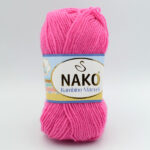 Пряжа Nako Baby Marvel 6737 (9010) ярко-розовый