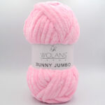 Пряжа Wolans Bunny Jumbo 200-05 рожевий