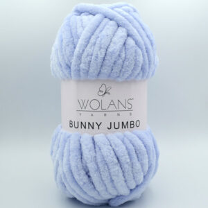 Пряжа Wolans Bunny Jumbo 200-49 бузково-блакитний