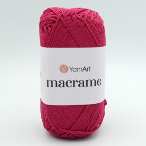 YarnArt Macrame 2 мм 143 червоно-рожевий