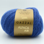 Пряжа Gazzal Alpaca Air 104 синий