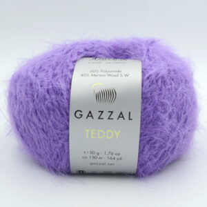 Пряжа Gazzal Teddy 6550 фіолетовий