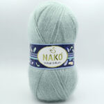 Пряжа Nako Mohair Delicate 10023 м'ятно-сірий