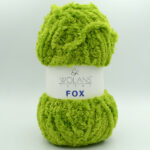 Пряжа Wolans Fox 110-69 ярко-зеленый