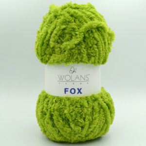 Пряжа Wolans Fox 110-69 яскраво-зелений
