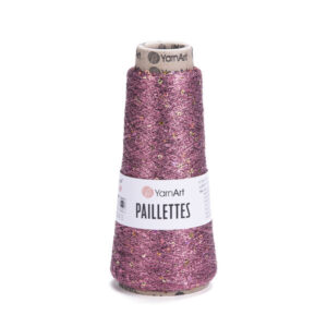 Пряжа YarnArt Paillettes 8004 суха троянда